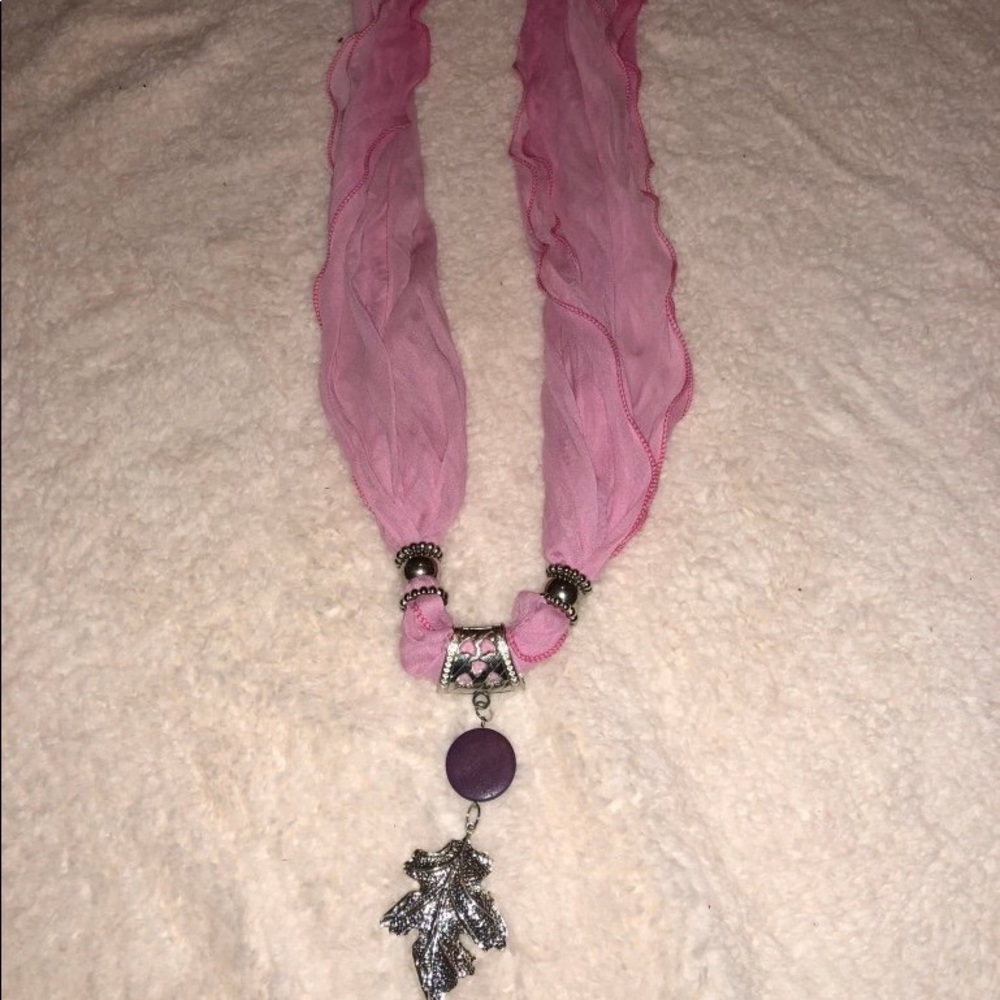 Fall pink ombré scarf ! Cute gift !